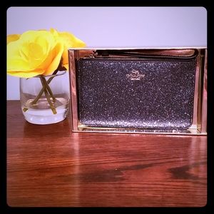 NWT Coach Sparkling Wristlet